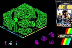 Ocean Software original Batman on the ZX Spectrum