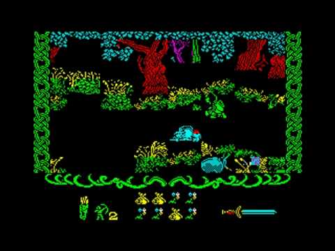 Robin Of The Wood ZX Spectrum completed